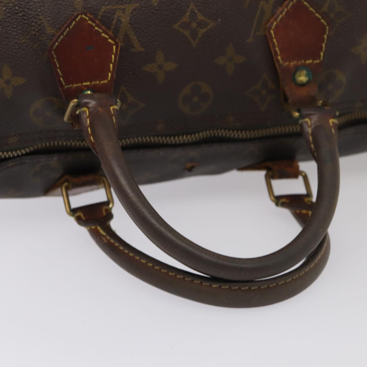 LOUIS VUITTON Monogram Speedy 30 Hand Bag M41526 LV Auth bs16518