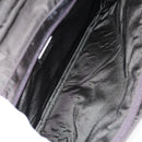 PRADA Business Bag Nylon Khaki Silver Auth bs16524-11