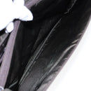 PRADA Business Bag Nylon Khaki Silver Auth bs16524-22