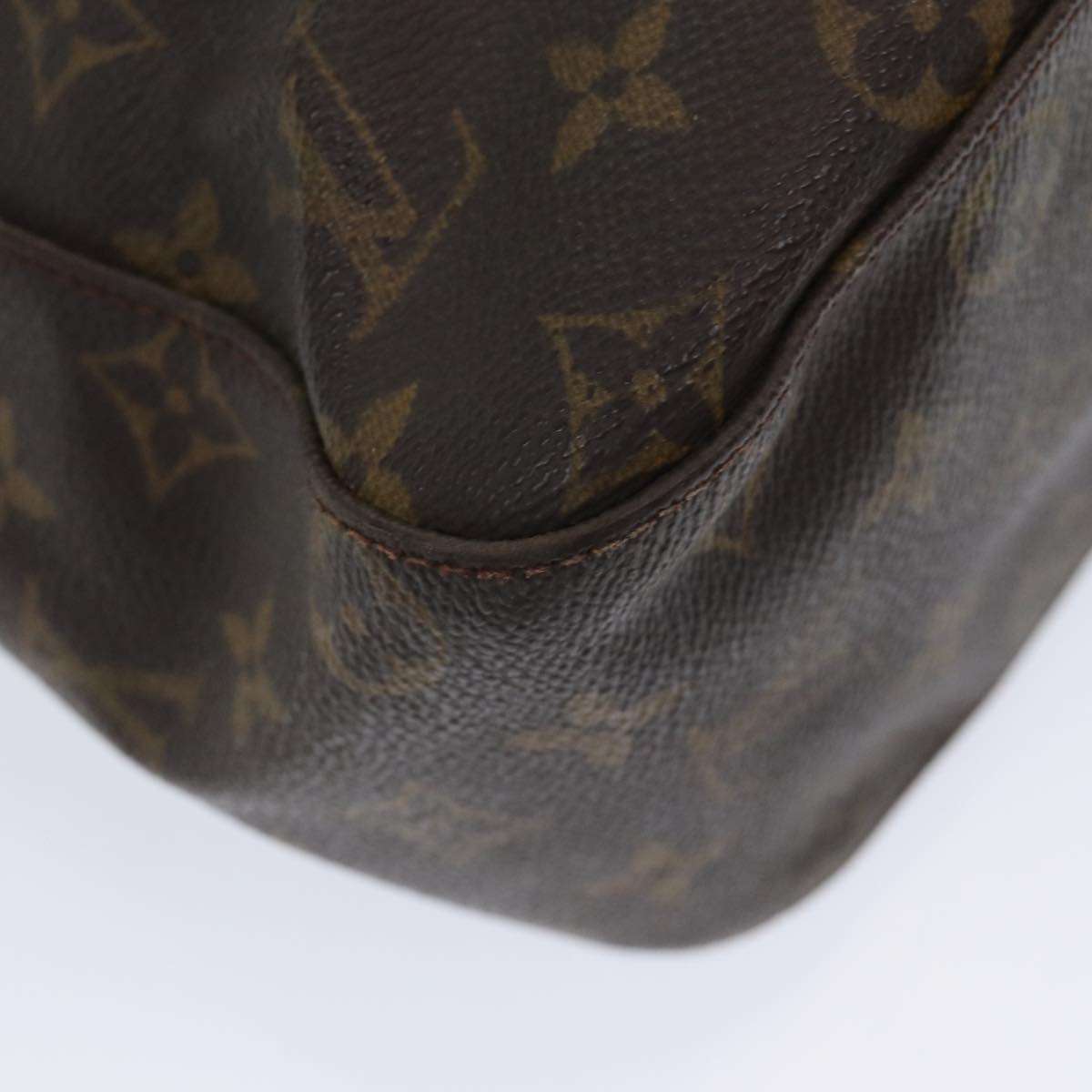 LOUIS VUITTON Monogram Looping GM Shoulder Bag M51145 LV Auth bs16530