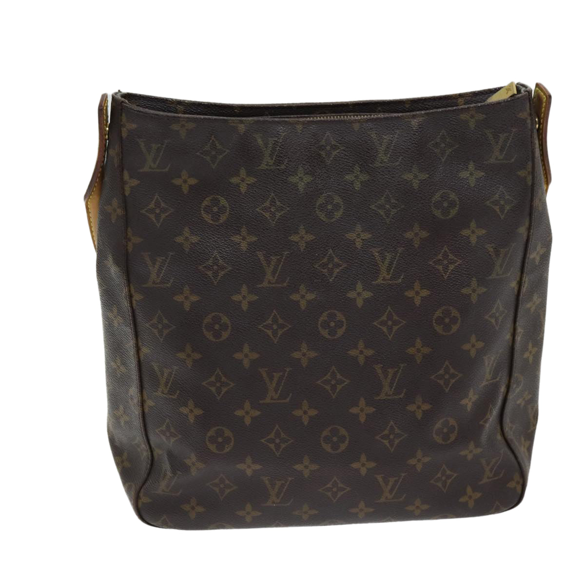 LOUIS VUITTON Monogram Looping GM Shoulder Bag M51145 LV Auth bs16530