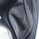 Gianni Versace Document Case Business Bag Leather Black Gold Auth bs16564-11