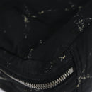 CHANEL Travel line Hand Bag Nylon Black CC Auth bs16566-9