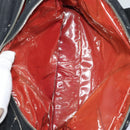 CHANEL Travel line Hand Bag Nylon Black CC Auth bs16566-26