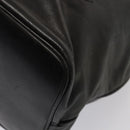 CHANEL COCO Mark Purse Shoulder Bag Lamb Skin Black CC Auth bs16571-14