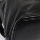 CHANEL COCO Mark Purse Shoulder Bag Lamb Skin Black CC Auth bs16571-15