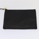 CHANEL COCO Mark Purse Shoulder Bag Lamb Skin Black CC Auth bs16571-20