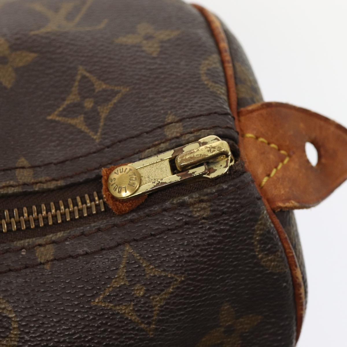 LOUIS VUITTON Monogram Speedy 30 Hand Bag M41526 LV Auth bs16588