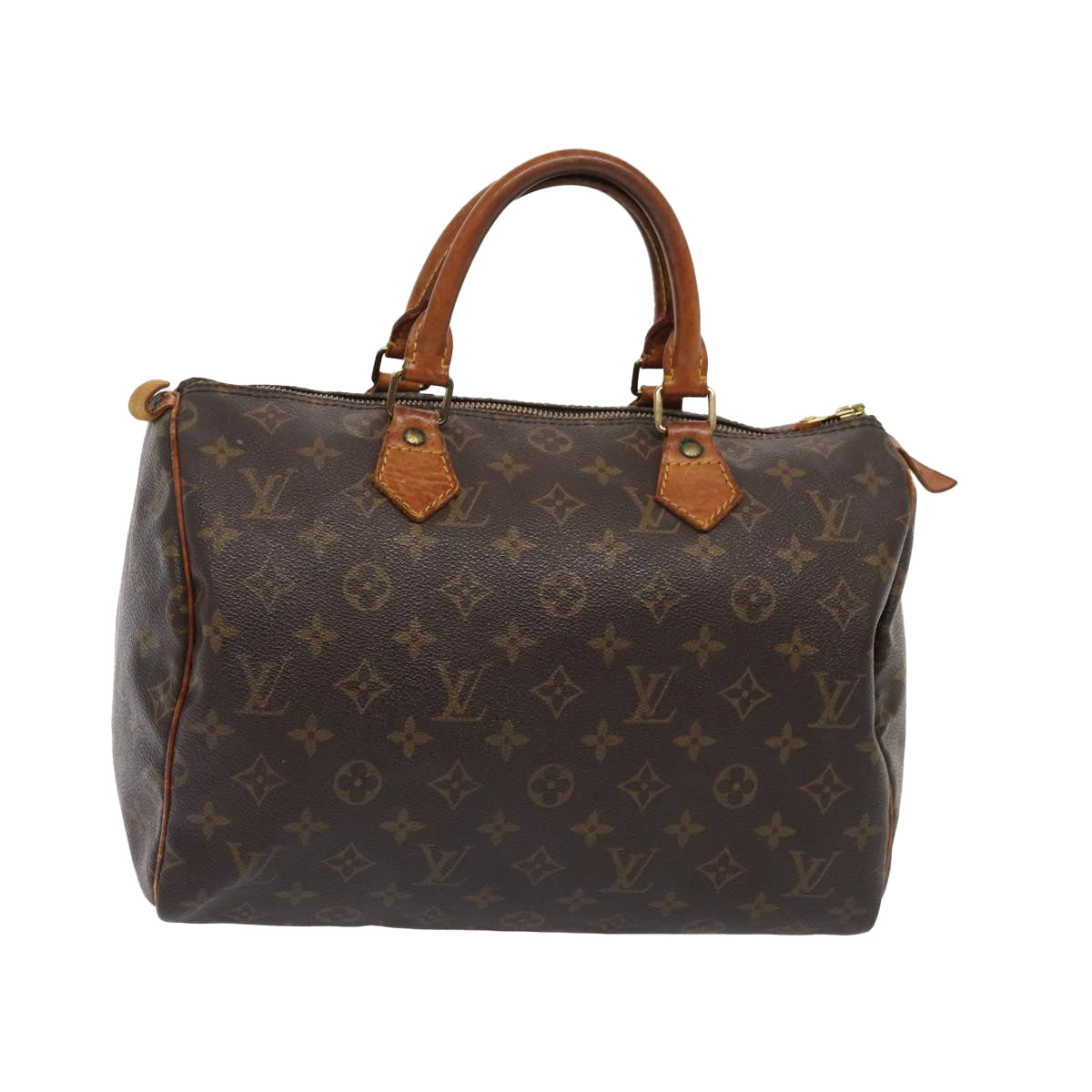 LOUIS VUITTON Monogram Speedy 30 Hand Bag M41526 LV Auth bs16588