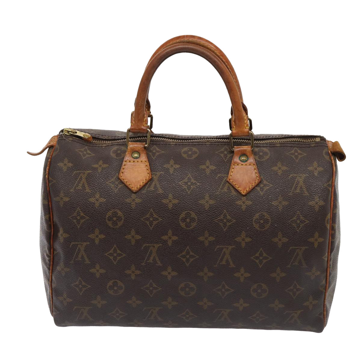 LOUIS VUITTON Monogram Speedy 30 Hand Bag M41526 LV Auth bs16588 - 0