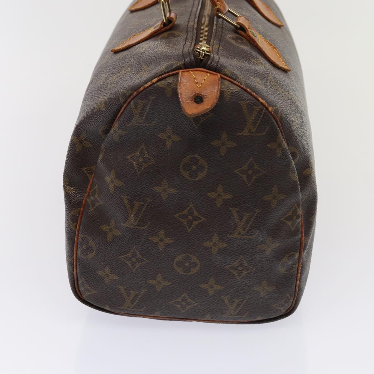 LOUIS VUITTON Monogram Speedy 30 Hand Bag M41526 LV Auth bs16588