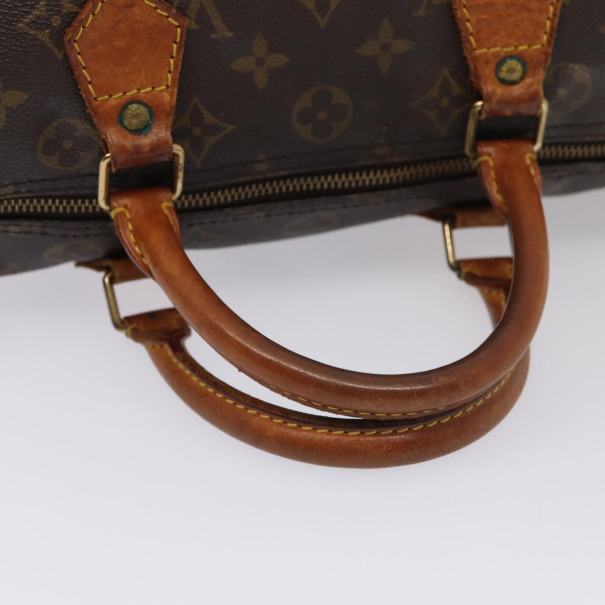 LOUIS VUITTON Monogram Speedy 30 Hand Bag M41526 LV Auth bs16588