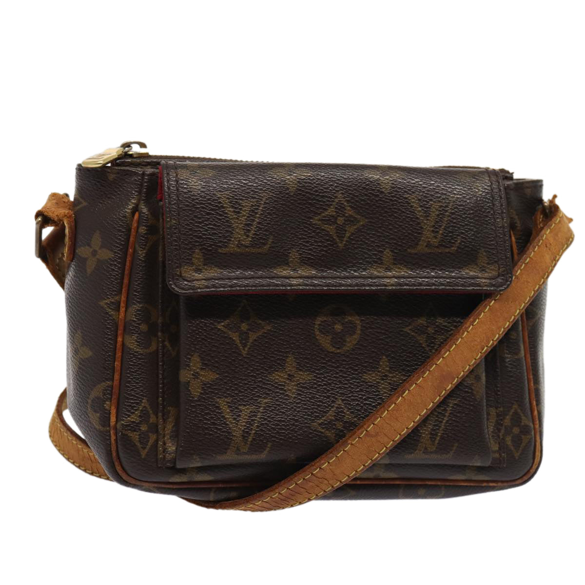 LOUIS VUITTON Monogram Viva Cite PM Shoulder Bag M51165 LV Auth bs16593