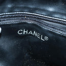 CHANEL Matelasse Chain Shoulder Bag Lamb Skin Black CC Auth bs16595-19