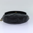 CHANEL Matelasse Chain Shoulder Bag Lamb Skin Black CC Auth bs16595-5
