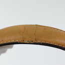 CELINE Macadam Canvas Hand Bag PVC Leather Brown Gold Auth bs16599-8