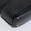 BALLY Shoulder Bag Leather Black Auth bs16610-9