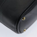 BALLY Shoulder Bag Leather Black Auth bs16610-15