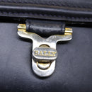 BALLY Shoulder Bag Leather Black Auth bs16610-10