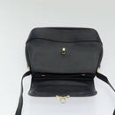 BALLY Shoulder Bag Leather Black Auth bs16610-11