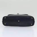 BALLY Shoulder Bag Leather Black Auth bs16610-5