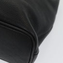Burberrys Hand Bag Leather Black Auth bs16614-9