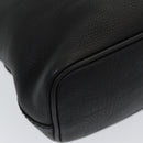 Burberrys Hand Bag Leather Black Auth bs16614-14