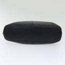 Burberrys Hand Bag Leather Black Auth bs16614-5