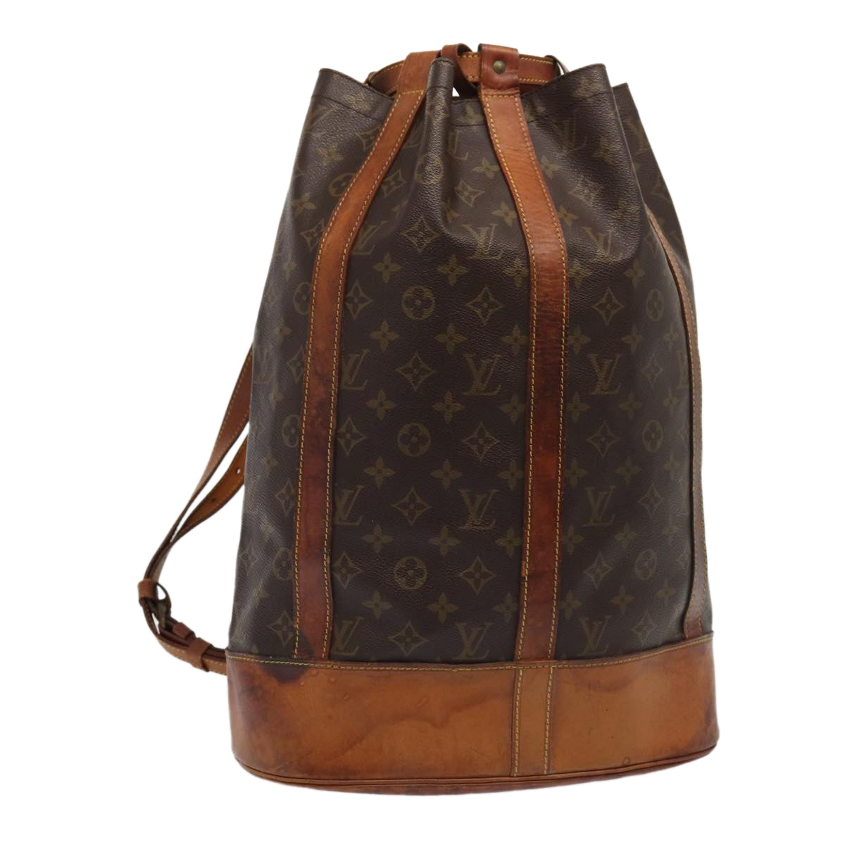 LOUIS VUITTON Monogram Randonnee GM Shoulder Bag M42244 LV Auth bs16665