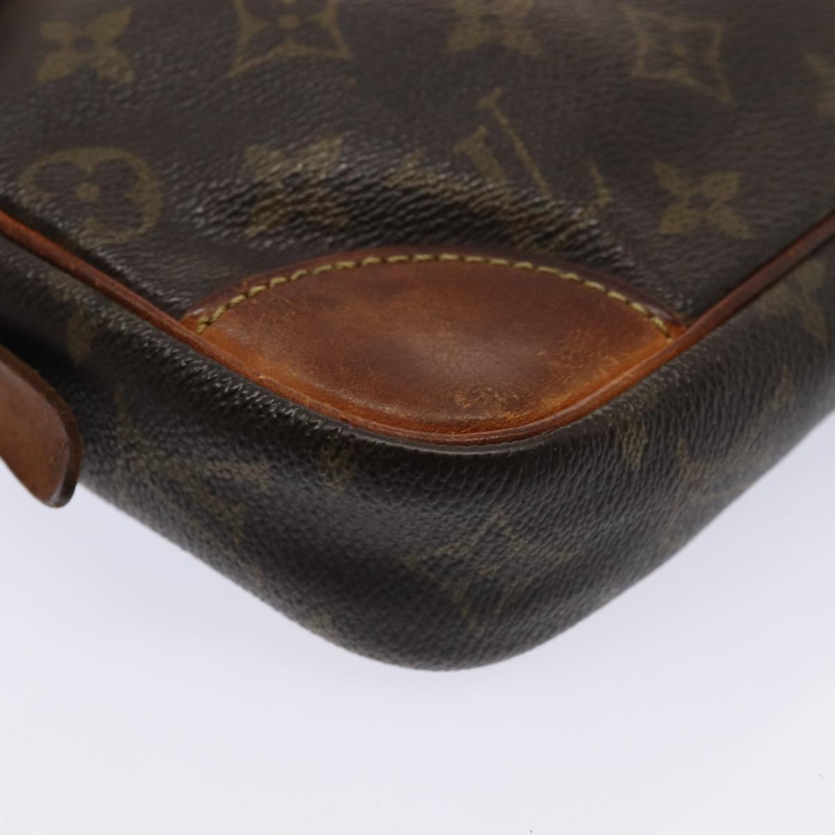 LOUIS VUITTON Monogram Marly Dragonne GM Clutch Bag Vintage M51825 Auth bs16683