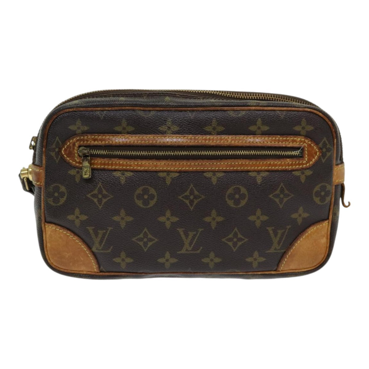 LOUIS VUITTON Monogram Marly Dragonne GM Clutch Bag M51825 LV Auth bs16684