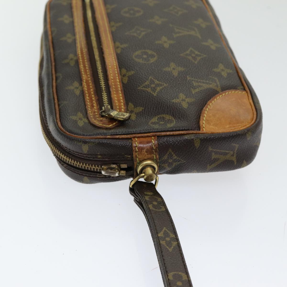 LOUIS VUITTON Monogram Marly Dragonne GM Clutch Bag M51825 LV Auth bs16684