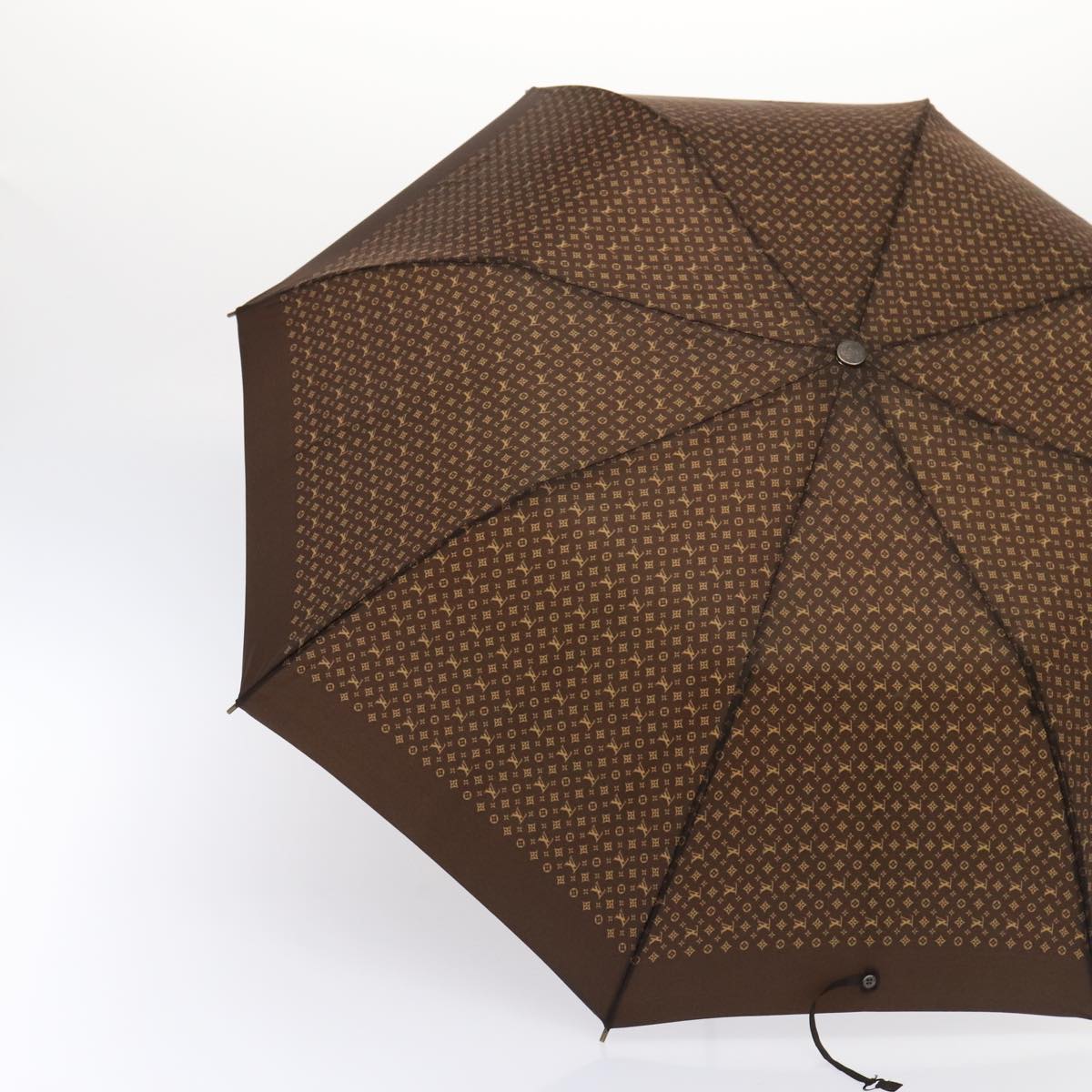 LOUIS VUITTON Monogram Parapluion Day Folding Umbrella M70107 LV Auth bs16689