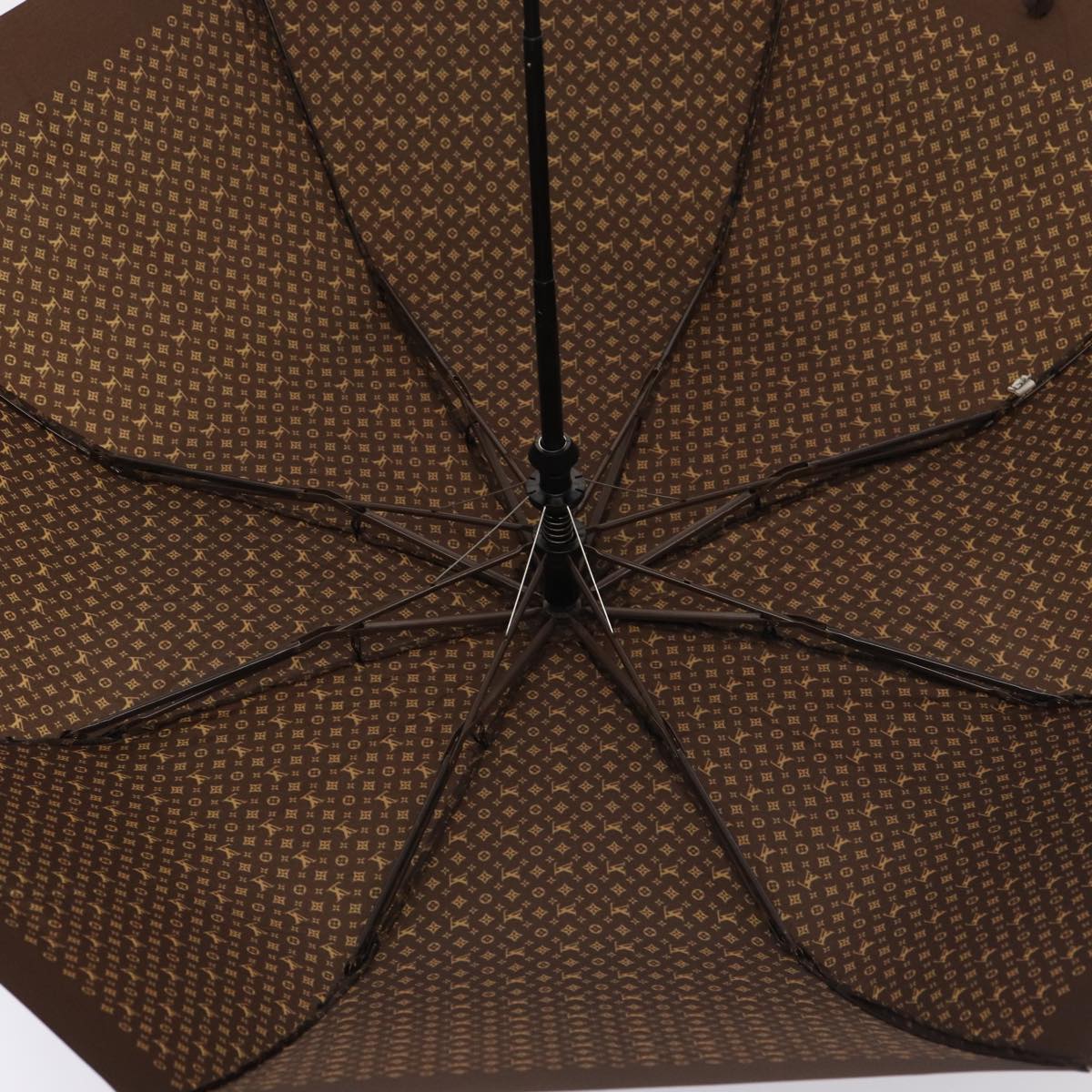 LOUIS VUITTON Monogram Parapluion Day Folding Umbrella M70107 LV Auth bs16689