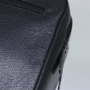 Gianni Versace Clutch Bag Leather Black Auth bs16724-9