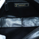 Gianni Versace Clutch Bag Leather Black Auth bs16724-11