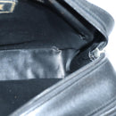 Gianni Versace Clutch Bag Leather Black Auth bs16724-17