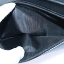 Gianni Versace Clutch Bag Leather Black Auth bs16724-22