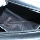 Gianni Versace Clutch Bag Leather Black Auth bs16724-12