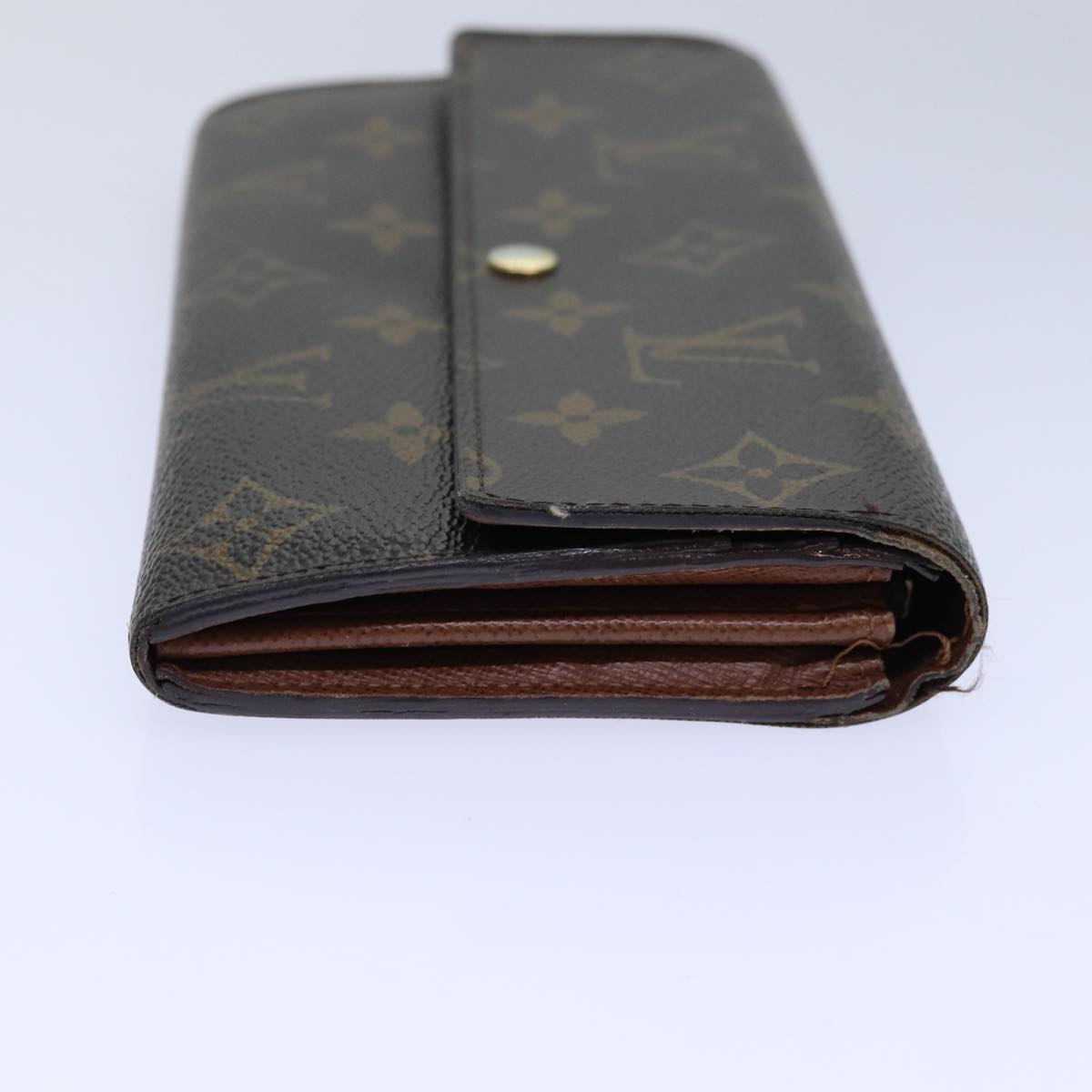 LOUIS VUITTON Monogram Portefeuille Sarah Long Wallet M60531 LV Auth bs16755