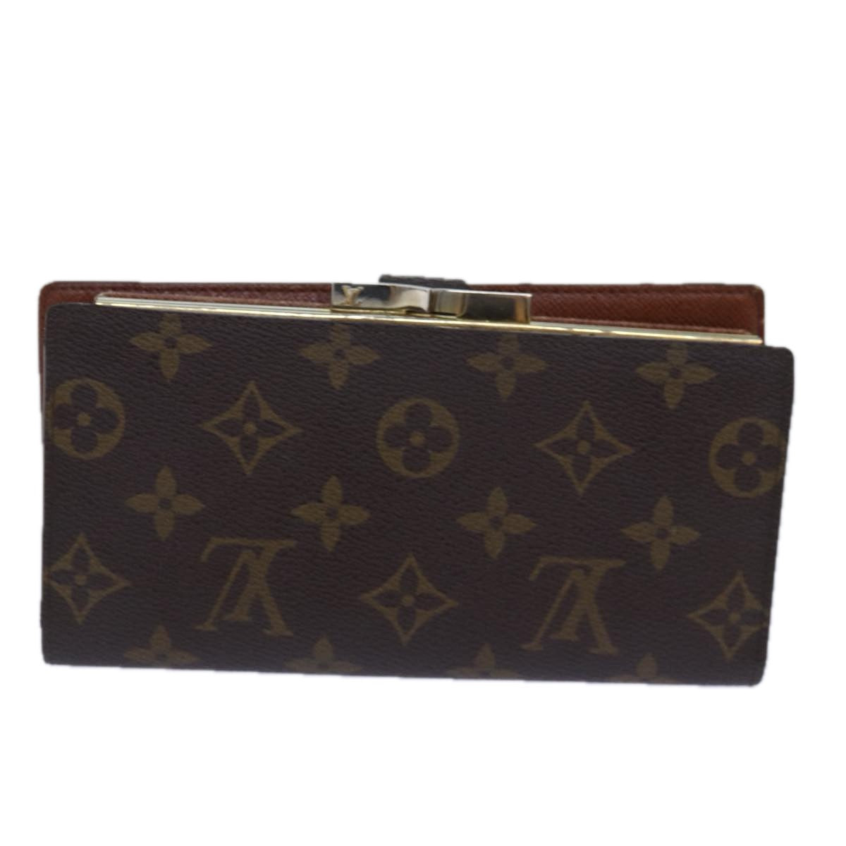 LOUIS VUITTON Monogram Continental Clutch Wallet T61217 LV Auth bs16758 - 0