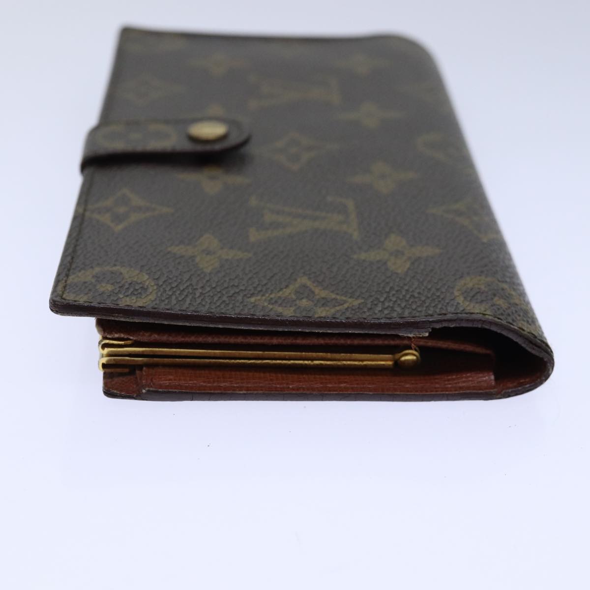 LOUIS VUITTON Monogram Continental Clutch Wallet T61217 LV Auth bs16758