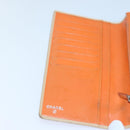 CHANEL Cambon Line Matelasse Long Wallet Leather Beige CC Auth bs16763-18