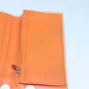 CHANEL Cambon Line Matelasse Long Wallet Leather Beige CC Auth bs16763-19