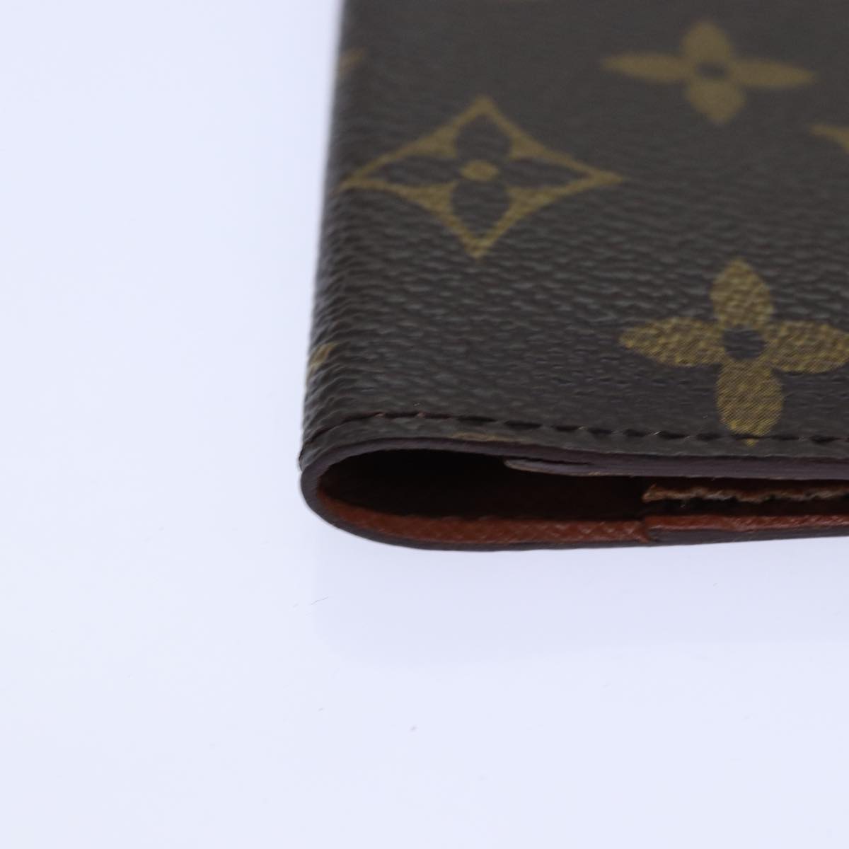 LOUIS VUITTON Monogram Couverture Passport Case M64502 LV Auth bs16765