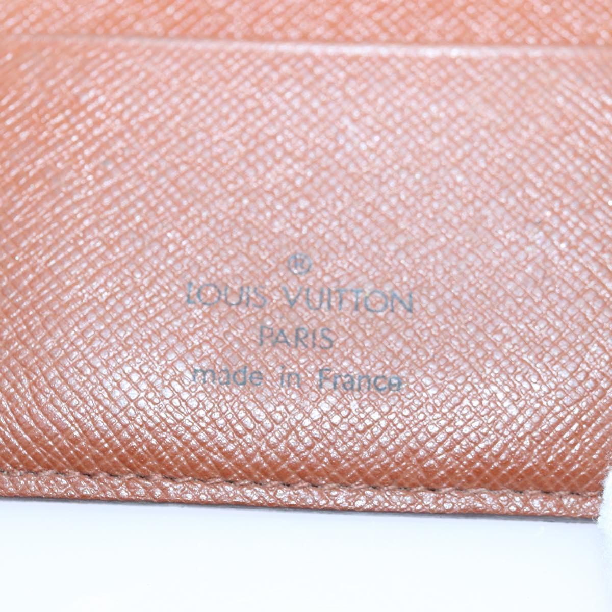 LOUIS VUITTON Monogram Couverture Passport Case M64502 LV Auth bs16765