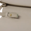 CELINE Handtasche Leder Beige Auth bs16776-16