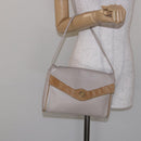 CELINE Handtasche Leder Beige Auth bs16776-26