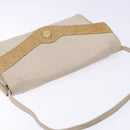 CELINE Handtasche Leder Beige Auth bs16776-6