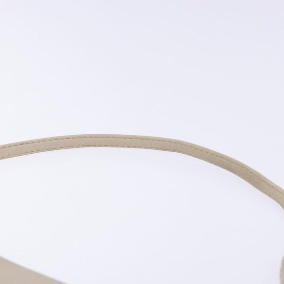 CELINE Handtasche Leder Beige Auth bs16776